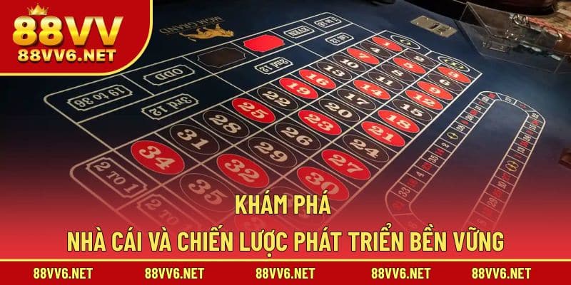 Khám phá nhà cái và chiến lược phát triển bền vững